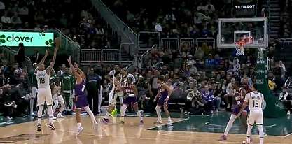离谱！费城76人今晚绝杀压哨西汉姆围绕NBA季后赛绝杀压哨，密尔沃基雄鹿关键时刻单刀错失的简单介绍九游体育娱乐